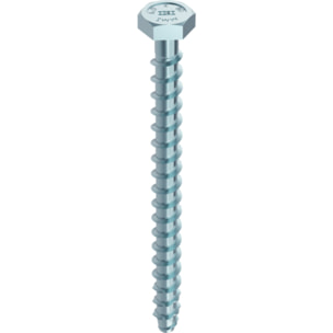 Boite de 25 Vis Multi Monti 12x140 mm HECO - Tête hexagonale - ép.max 65 mm - Perçage 10 mm - 48415