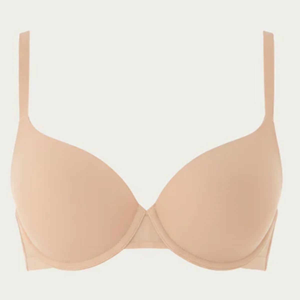 Reggiseno con ferretto e imbottitura Beige
