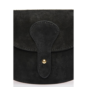 Borsa a spalla Anna Luchini Nero