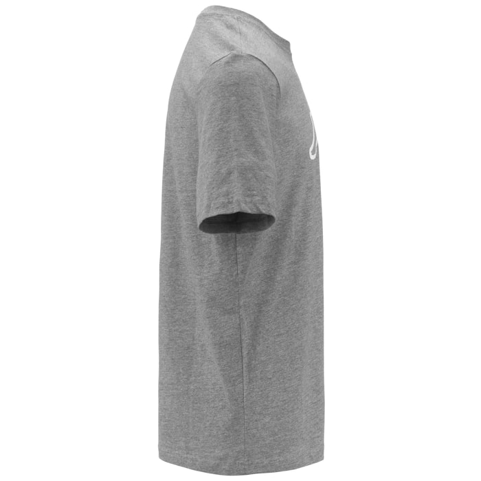 Kappa - T-Shirts & Top Uomo Grigio - Logo Korpo Cromen