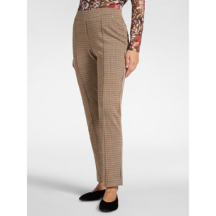 Elena Mirò - Jeggings de jacquard tipo pull-on - Beige