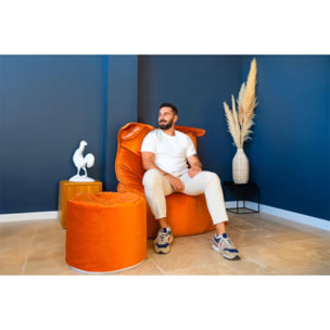 Jumbo Velours Terracotta