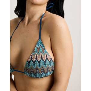 Top Bikini Azul - Waris