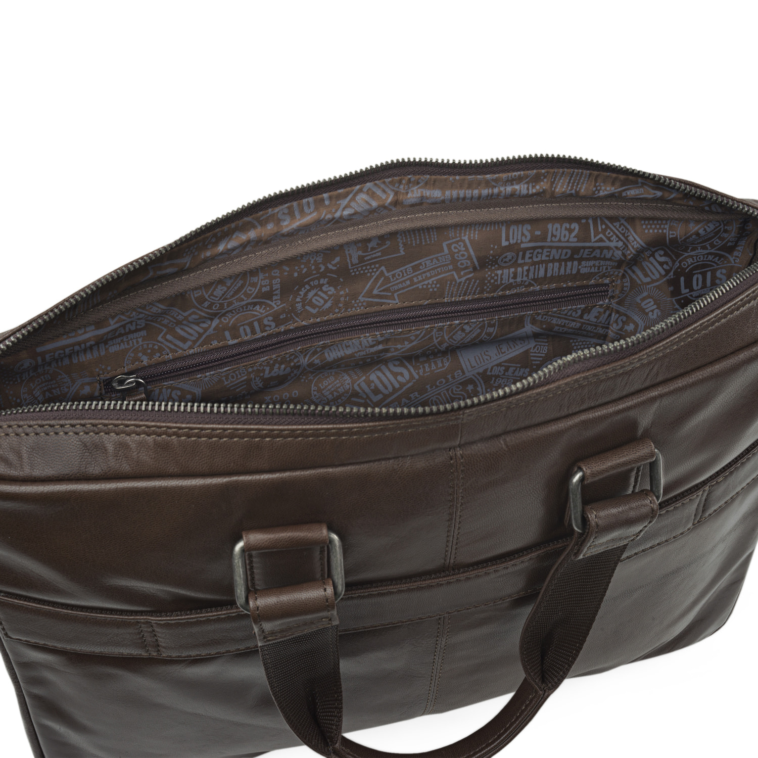 Maletin Portadocumentos Lois Sanford Marron Oscuro