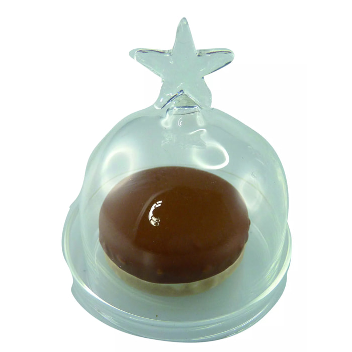 Lot de 6 Cadeau d'assiette étoile