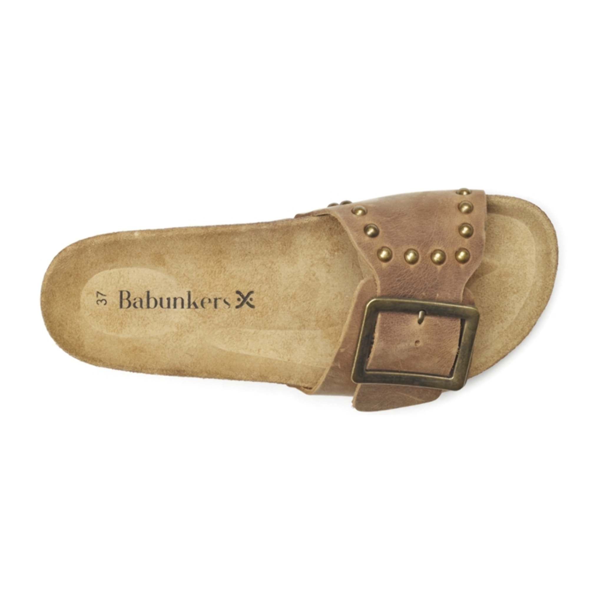 SANDALIA MALLORCA BABUNKERS MARRON