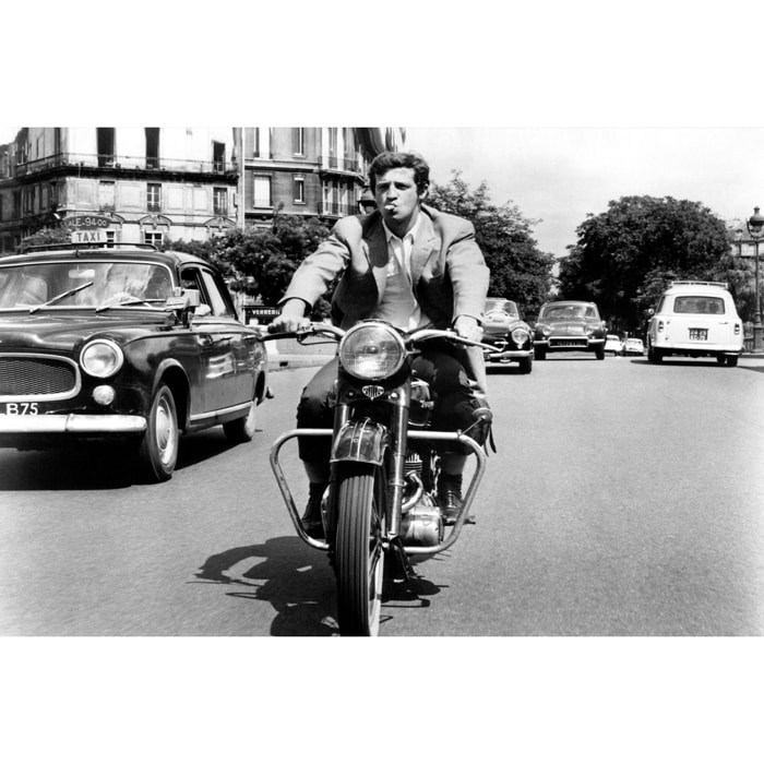 Tableau noir et blanc Belmondo - L'Homme de Rio Tableau plexiglas