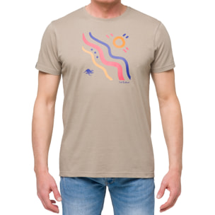 T-shirt OUTBACK 100% cotone Khaki
