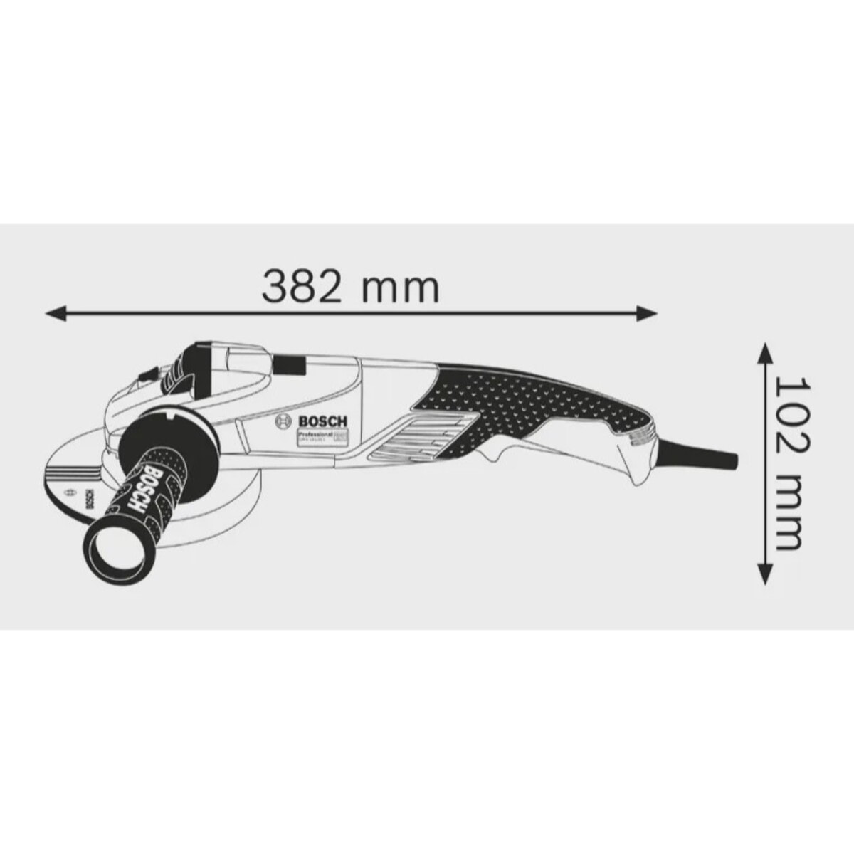 Meuleuse angulaire BOSCH GWS 18-125 SL - 1800W Ø125 mm - 06017A3200
