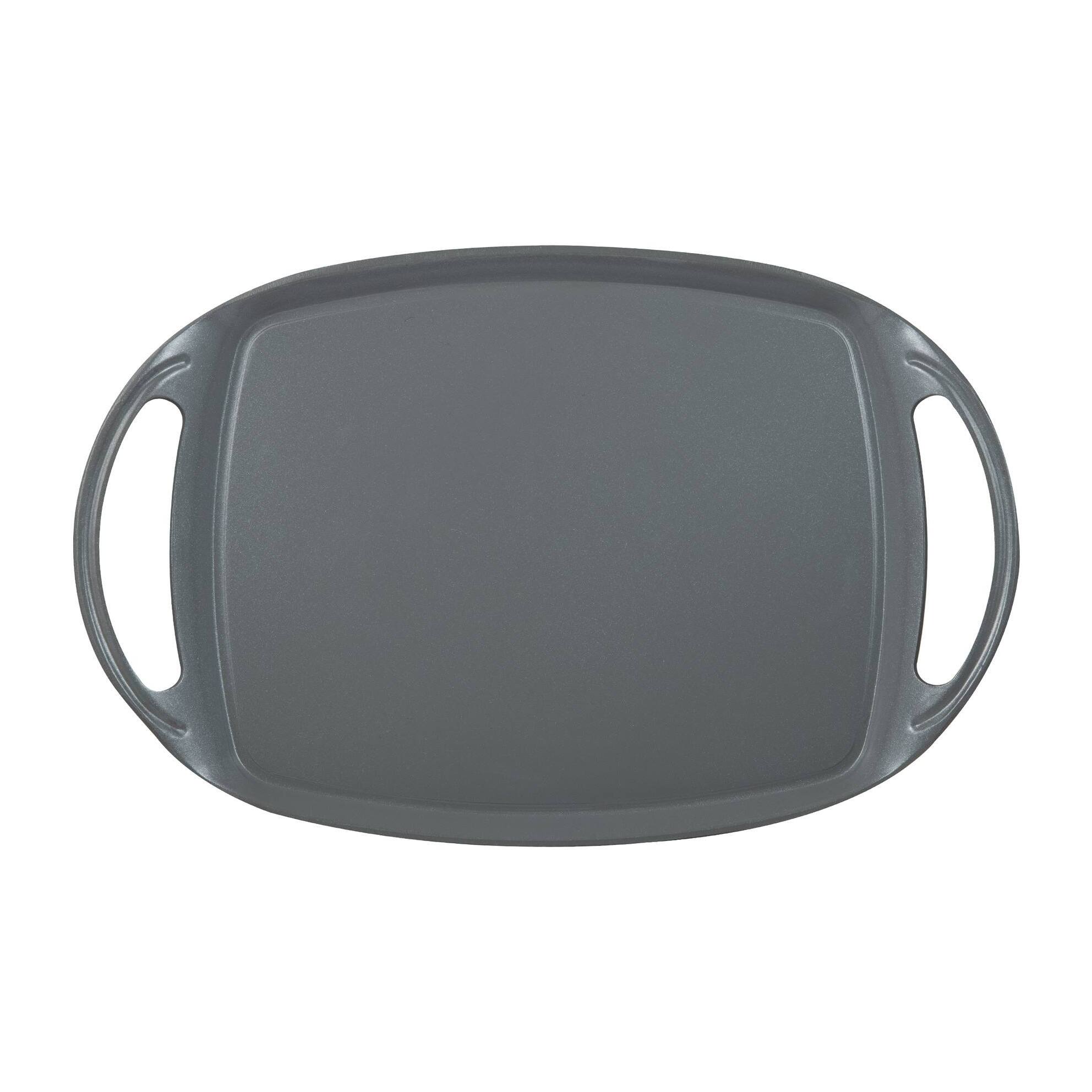 Asador Grill de 36,9x24,6cm en aluminio forjado Earth Grey San Ignacio