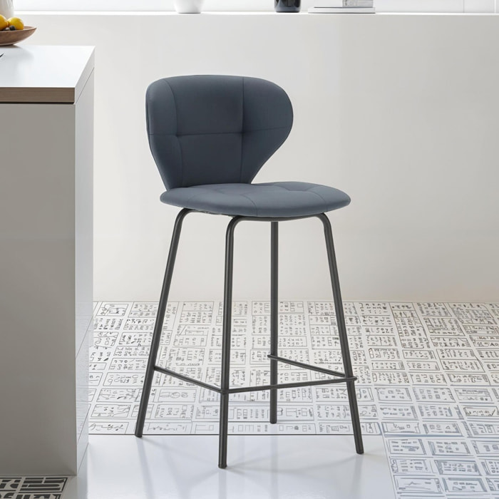 Lot de 2 tabourets en tissu - SVEA