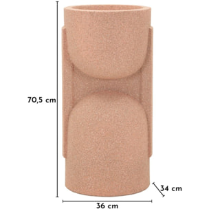 P/VASO DA ESTERNO NUI CM 36X34X70,5 (APERTURA CM Ø 27)