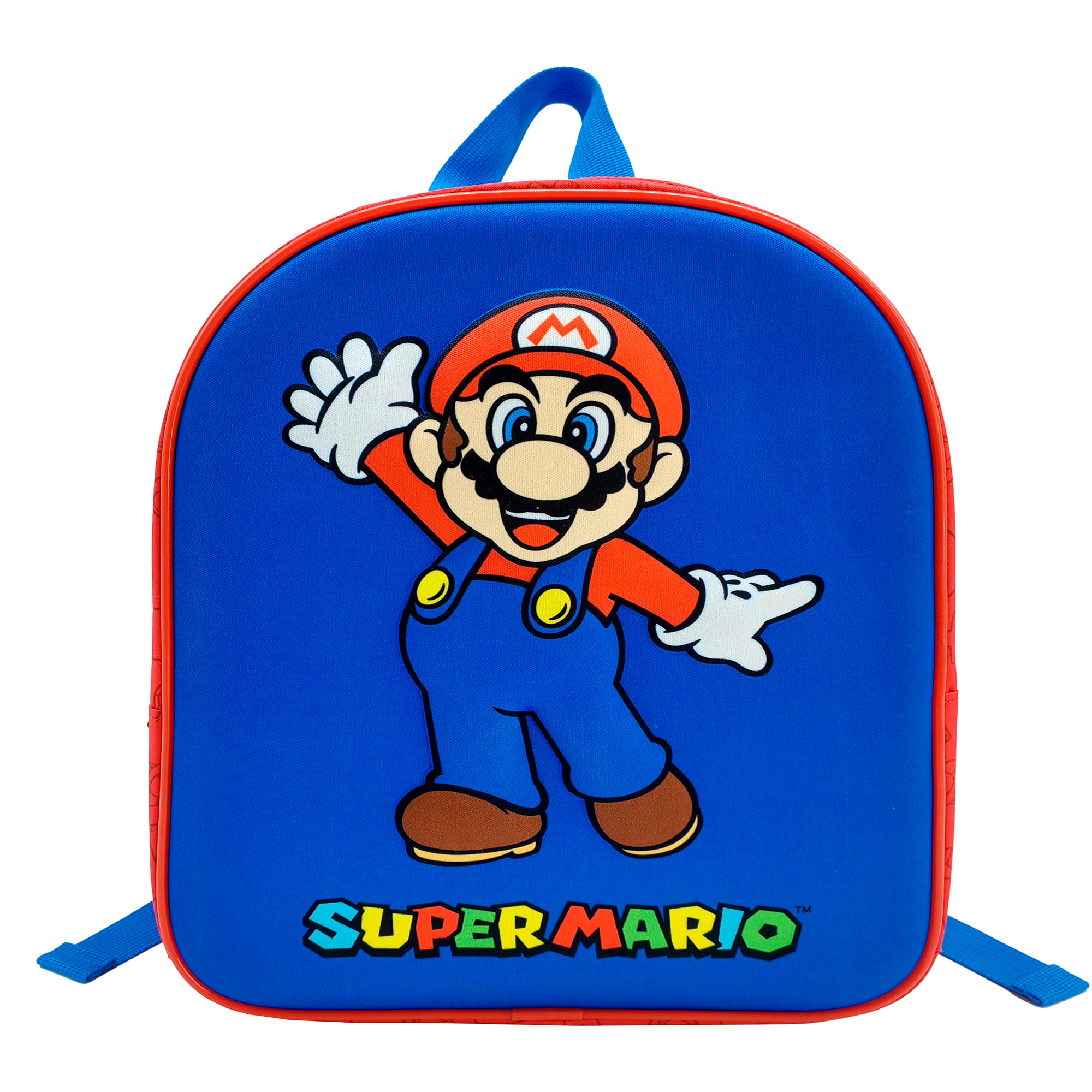SuperMario Zaino per Scuola Materna 3D Eva. Schienale imbottito.