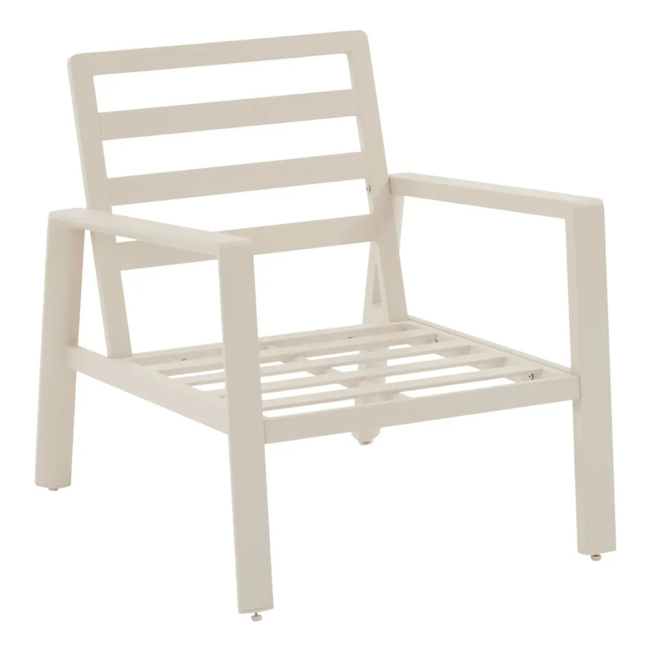 Fauteuil de salon de jardin Luzane argile