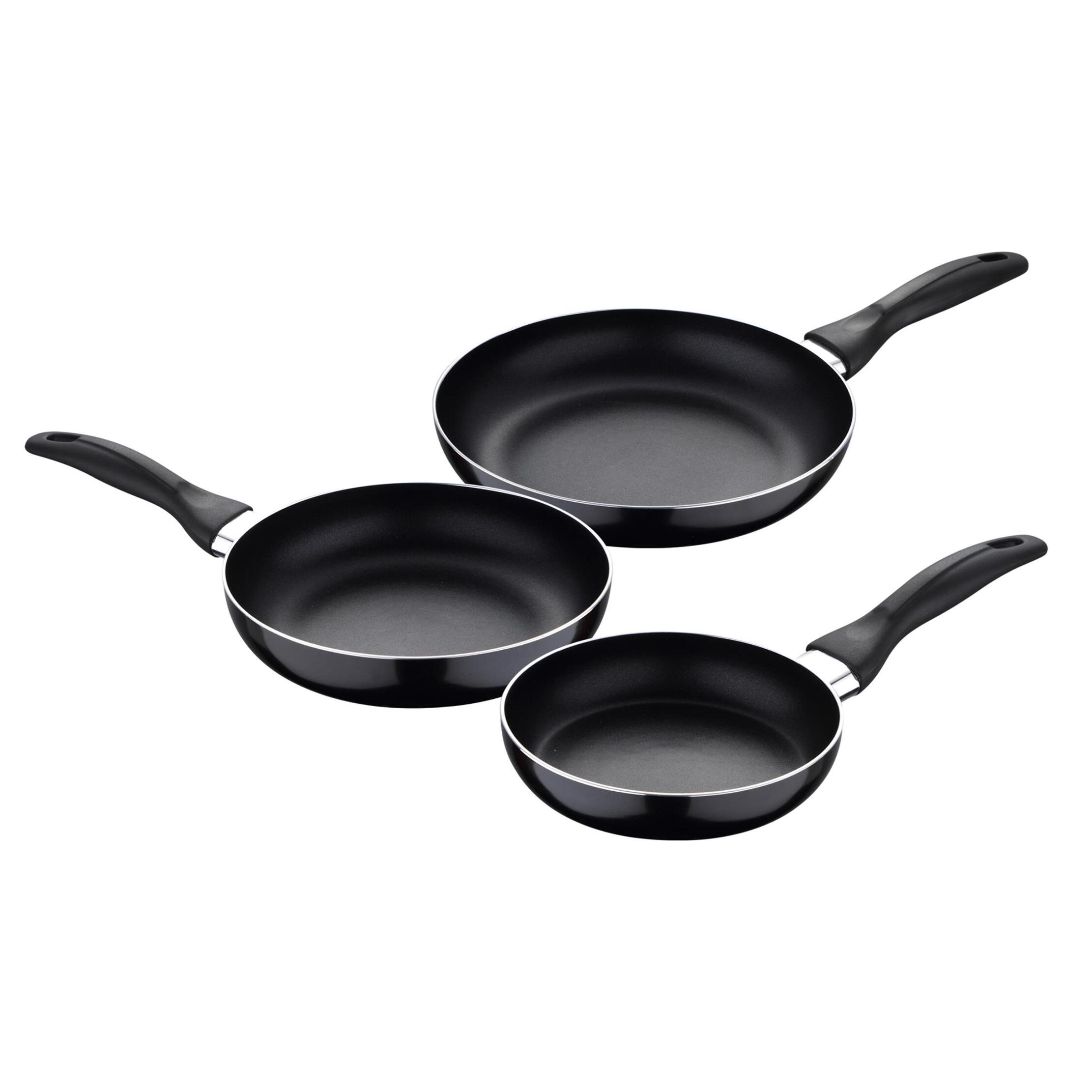 Set 3 sartenes (16,20,24cm) Navy black, San Ignacio