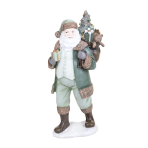 Babbo natale con sacco - Pezzi 1 - VERDE - Bianchi Dino SpA