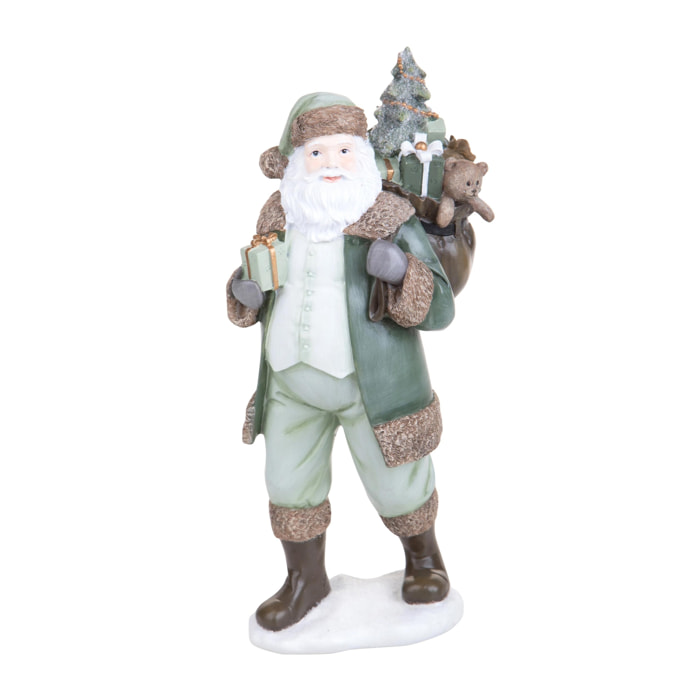 Babbo natale con sacco - Pezzi 1 - VERDE - Bianchi Dino SpA