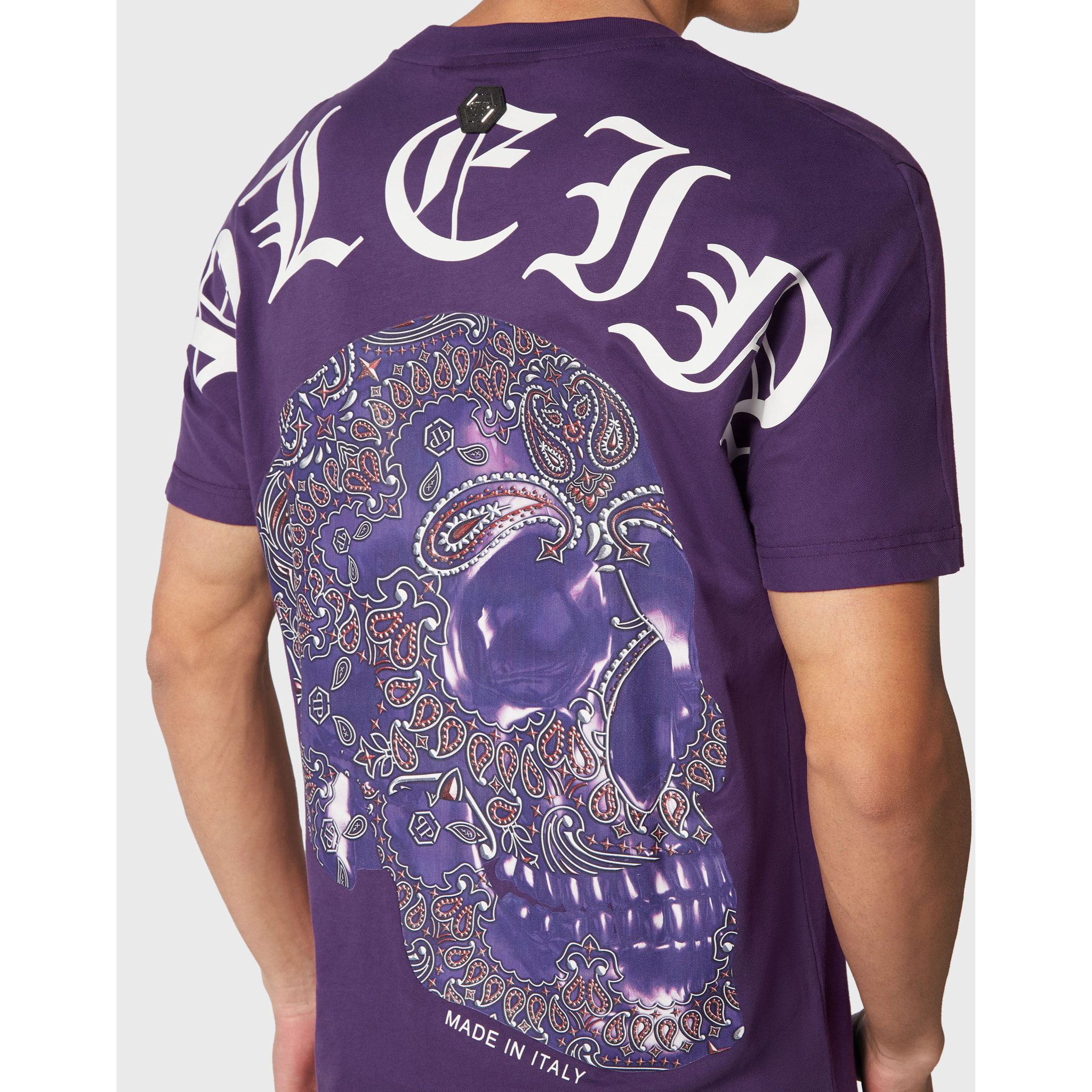PHILIPP PLEIN T-Shirt Round Neck PAISLEY