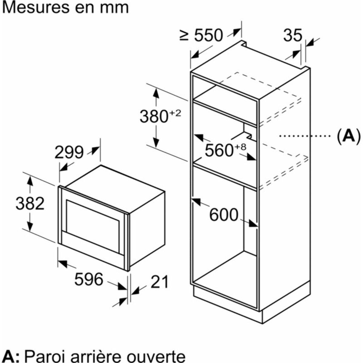 Micro ondes encastrable NEFF NL4WR21N1 N70