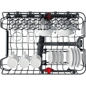 Lave vaisselle 45 cm WHIRLPOOL WSFO3O34PF 6ème Sens