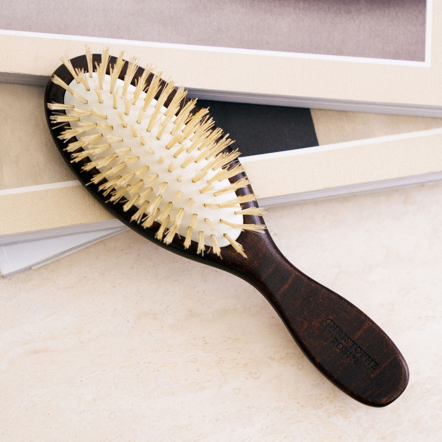 Brosse de Voyage - Poils de Sangliers