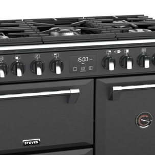 Piano de cuisson gaz STOVES RICHMOND DELUXE 90 DFT ANTHRACITE