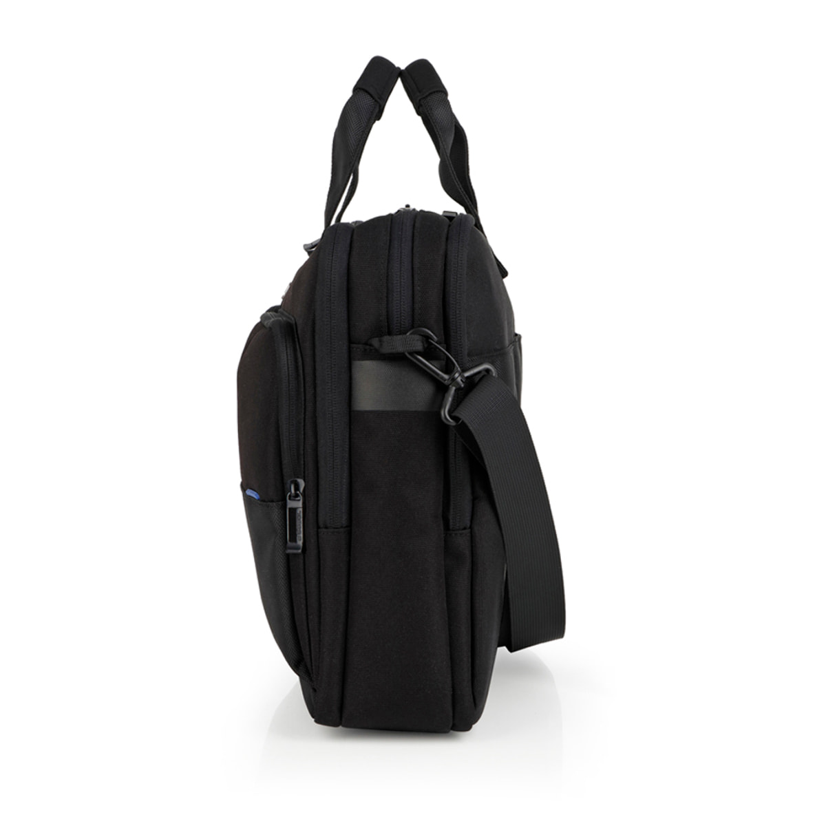 Maletín Gabol Intro material reciclado con 3 compartimentos