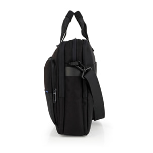 Maletín Gabol Intro material reciclado con 3 compartimentos