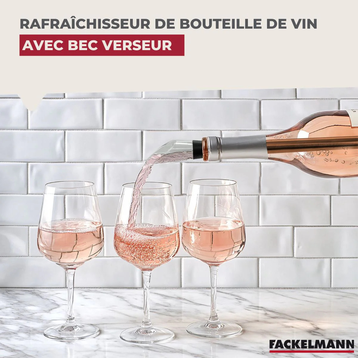 Rafraîchisseur de bouteille de vin Fackelmann Bar Concept