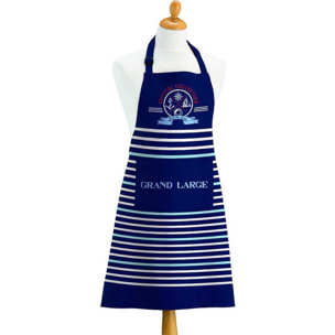 Tablier imprimé Coton Nautical