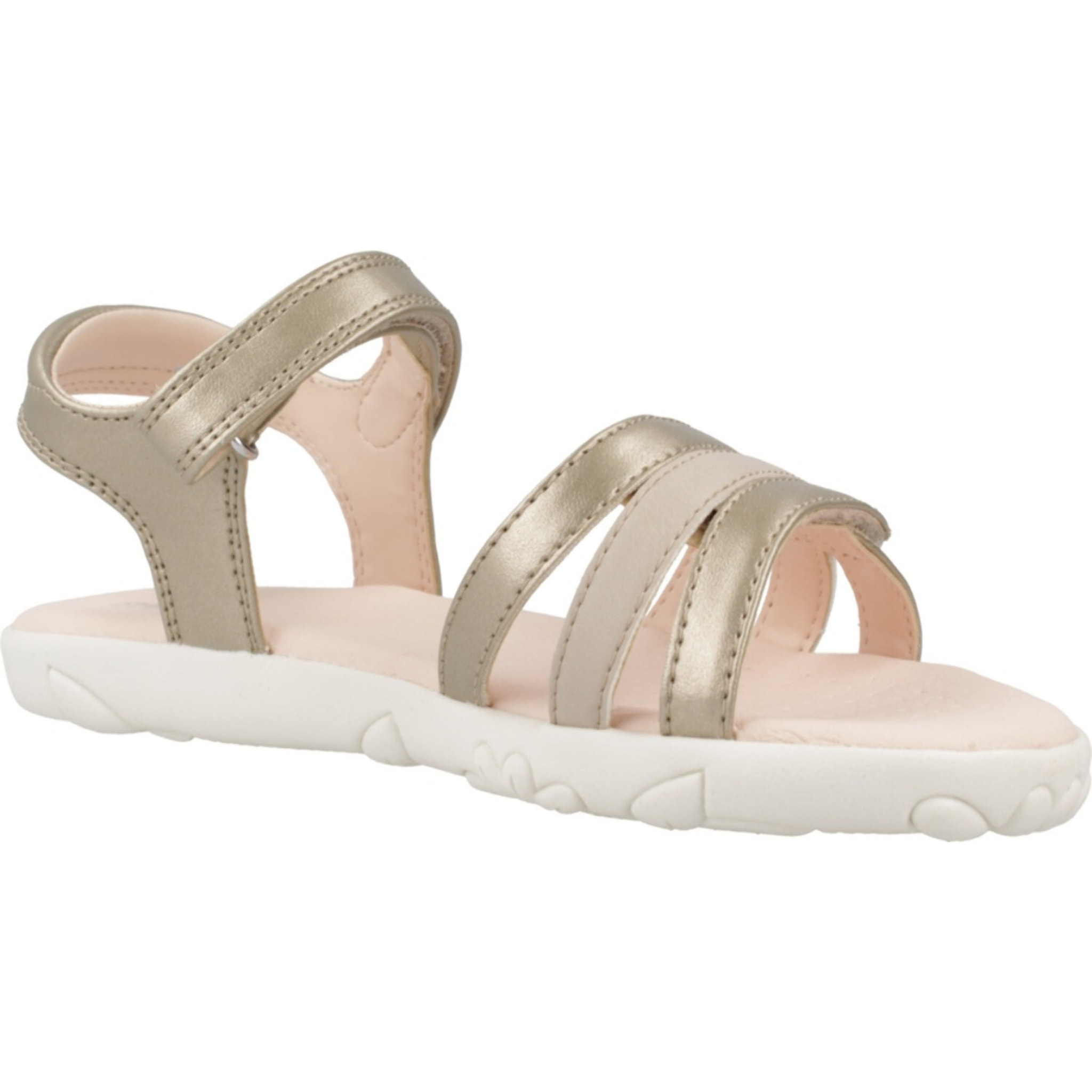 Sandalias Niña de la marca GEOX  modelo J SANDAL HAITI GIRL Gold