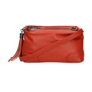 Borsa a mano da donna - Modello Lidia - Vera pelle - 25.0 x 14.0 x 10.0 cm