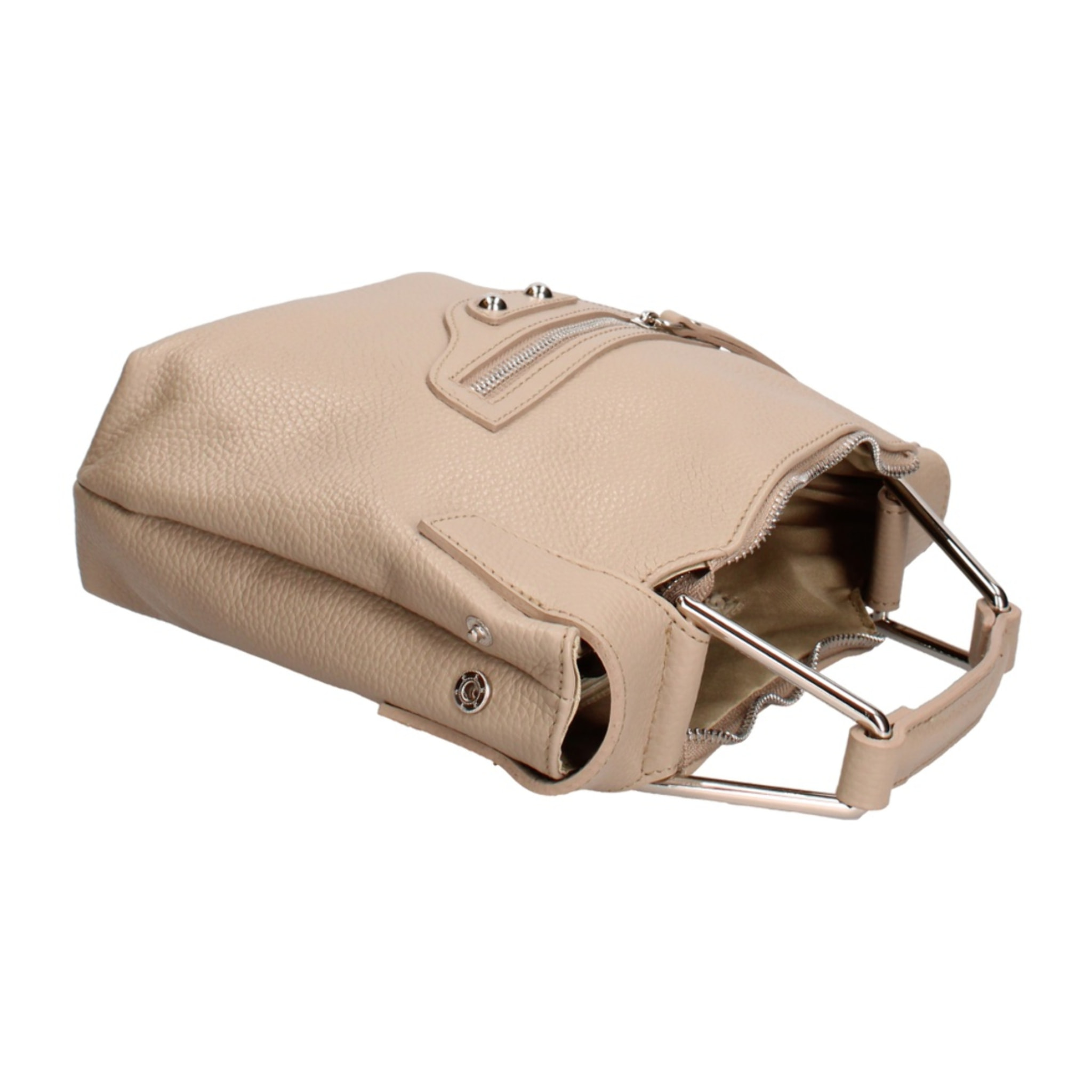 Borsa a mano da donna - Modello False - Vera pelle - 29.0 x 20.0 x 9.0 cm
