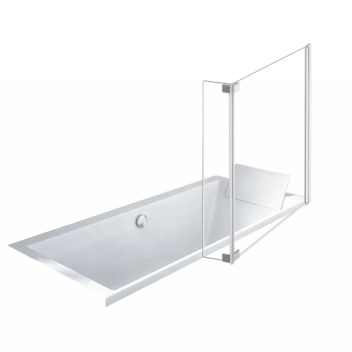 Baignoire Evok + pare bain