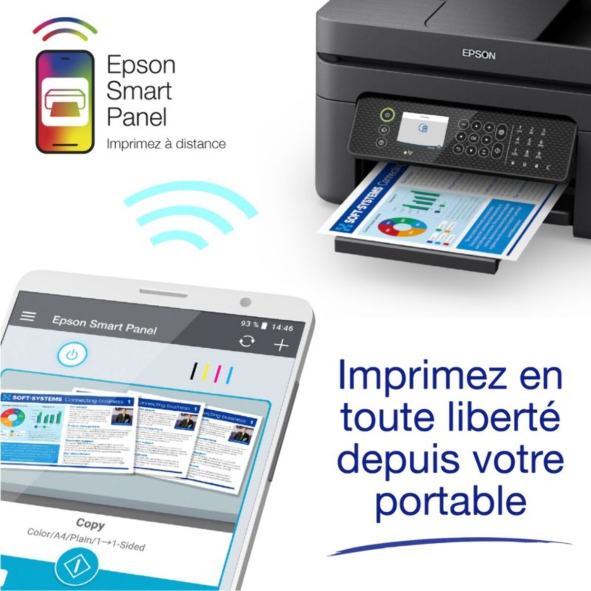 Imprimante jet d'encre EPSON WorkForce WF-2950DWF