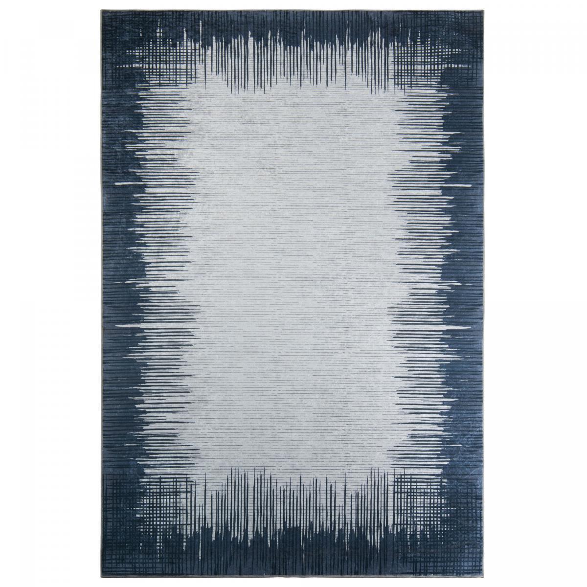 Tapis de salon 200x290 FLONA Noir, facile d'entretien