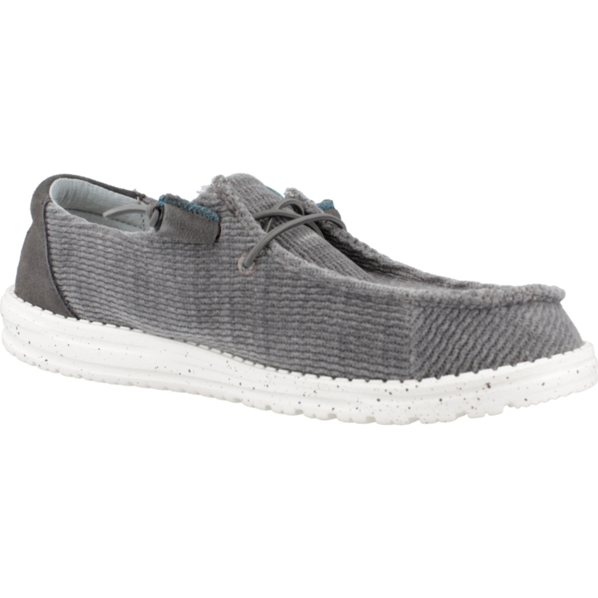 Zapatos Casual Mujer de la marca HEY DUDE  modelo WAVE CORDUROY Gray