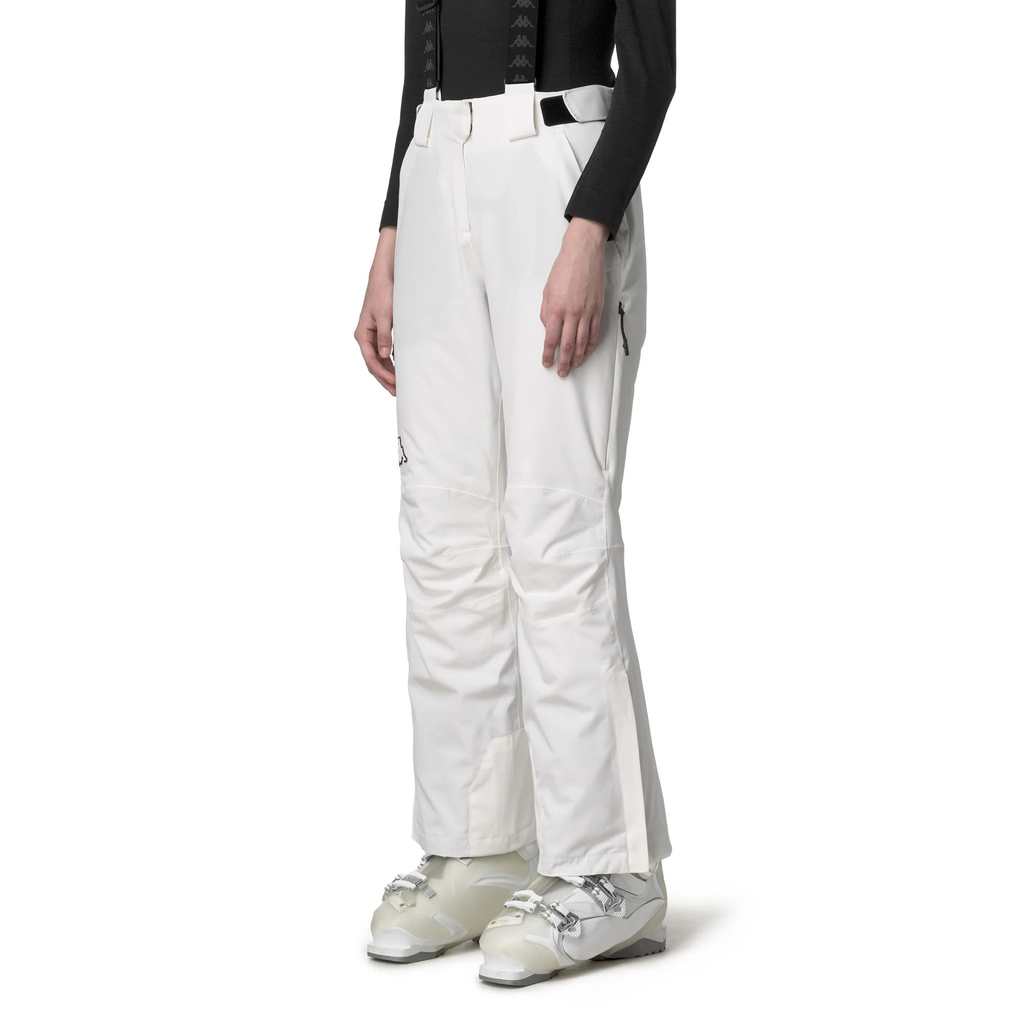 Kappa - Pantaloni Donna Bianco - 8Cento 834
