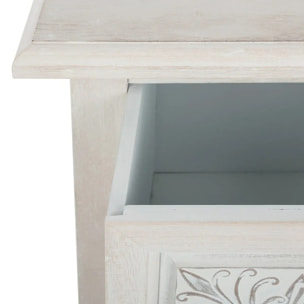 Commode "Hina" blanc 3 tiroirs