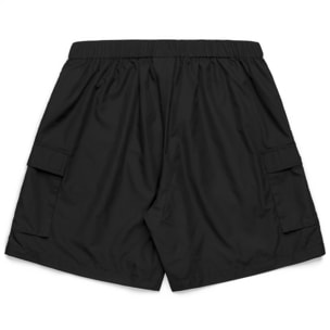 Kappa - Pantaloni Corti Uomo Nero - Authentic Shami