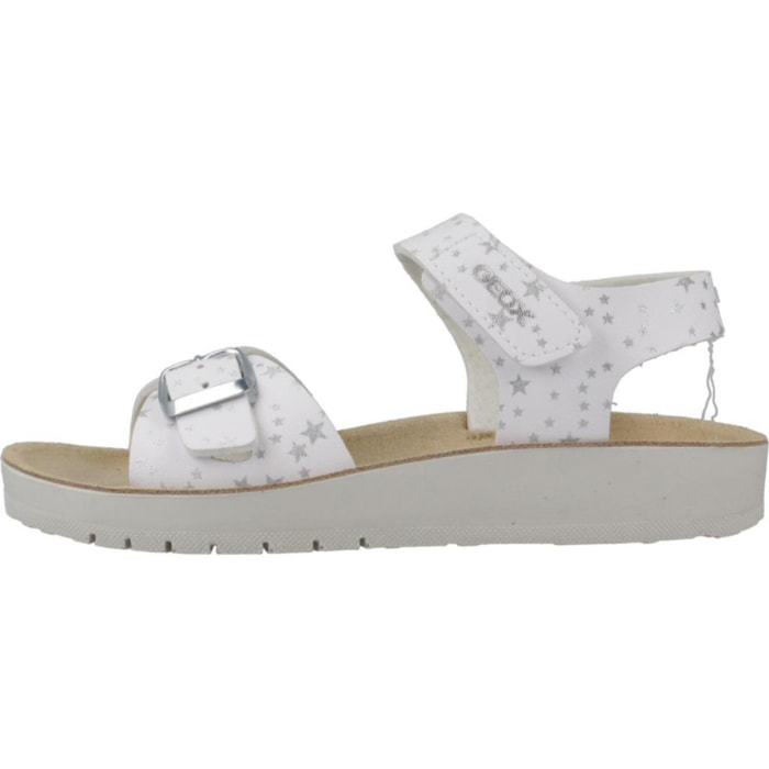 Sandalias Niña de la marca GEOX  modelo J SANDAL COSTAREI GI BLANCO