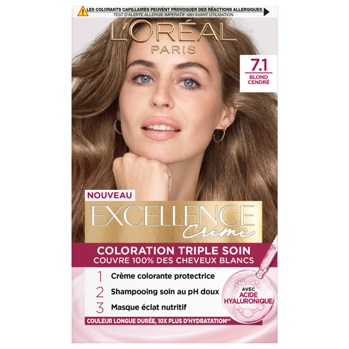 L'Oréal Paris Excellence crème Coloration 7.1 Blond cendré