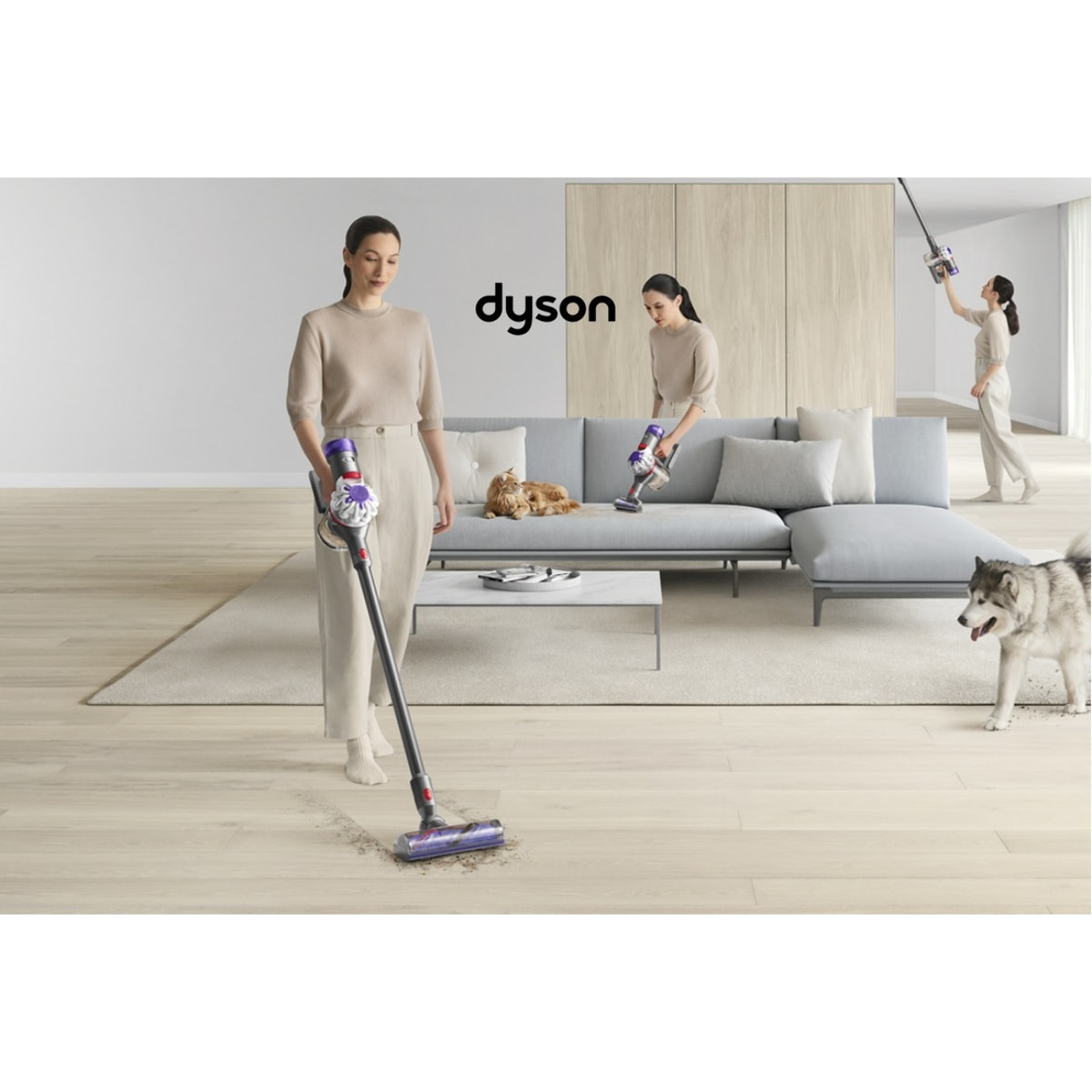 Aspirateur sans fil Dyson V7™ Advance (Argent/Argent) Aspirateur sans fil compact et puissant. Pour tous les types de sols.