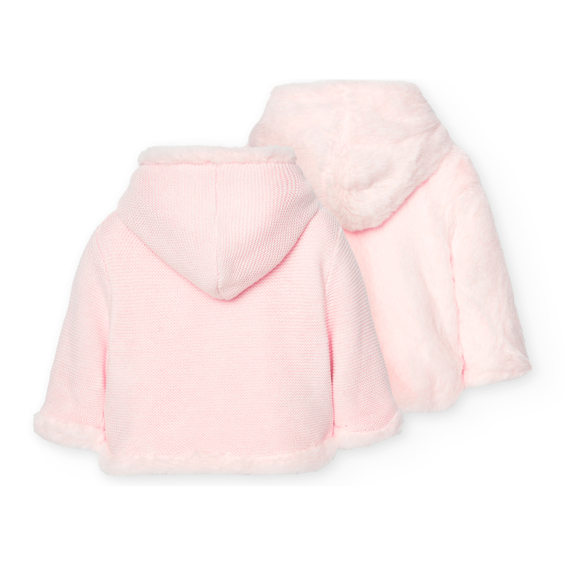 Chaqueta reversible de bebé niña -BCI