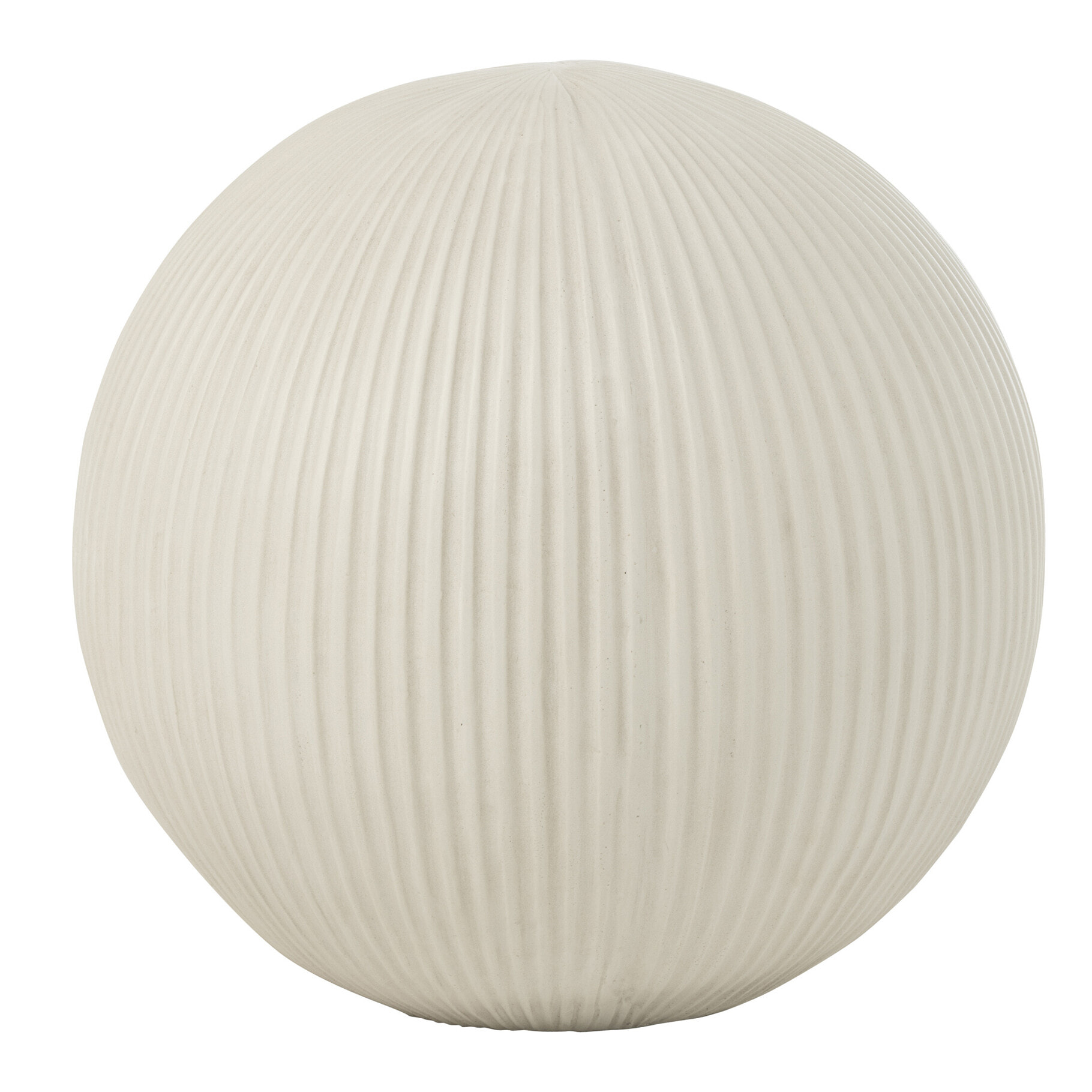 J-Line Balle Deco Argile Blanc Large