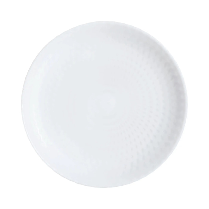 6 platos de postre blancos 19 cm Pampille - Luminarc