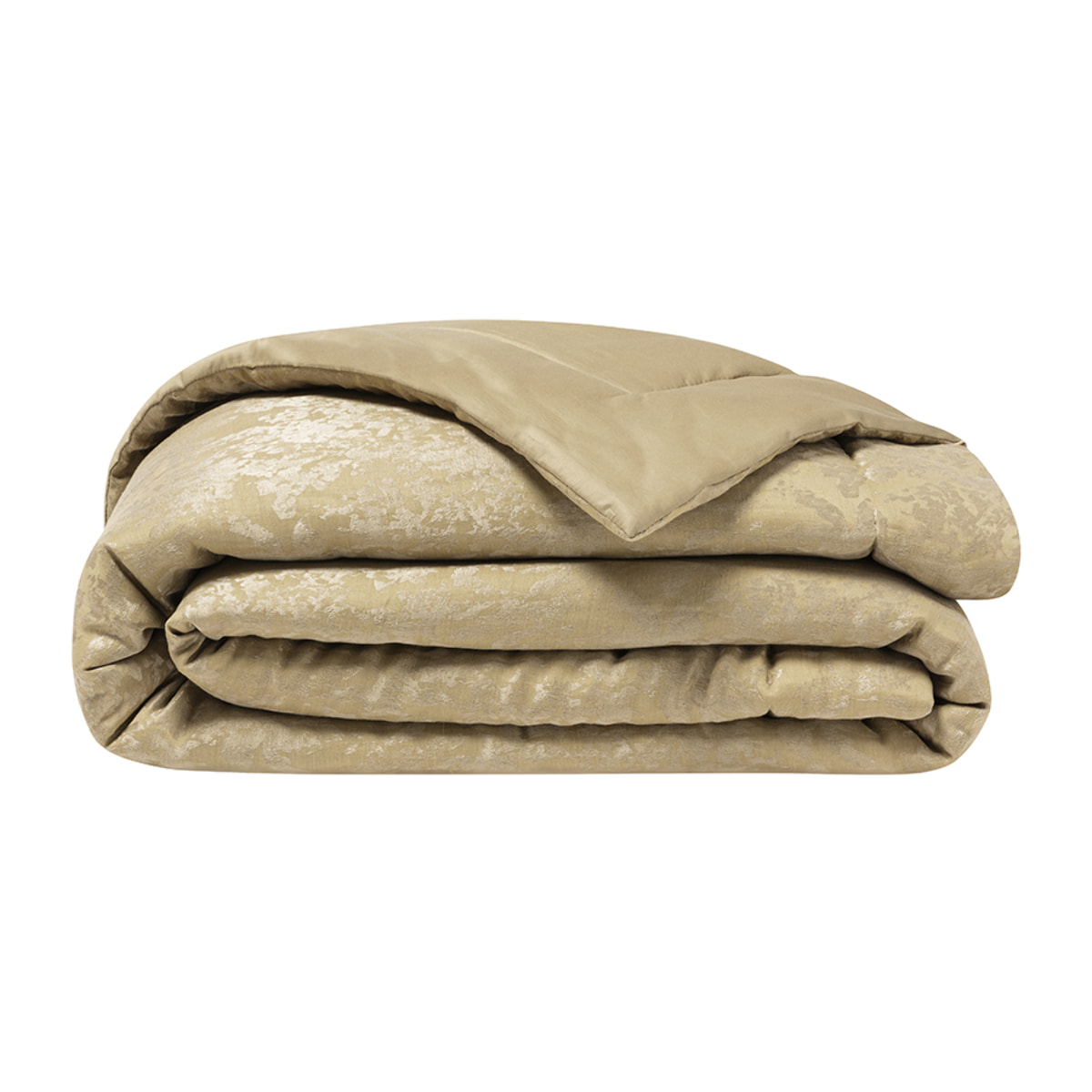 Plaid imprimé en lin et soie, LIN & SOIE, Jaune désert