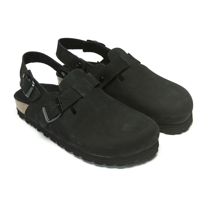 Sabot Mandèl Nubuck Nero