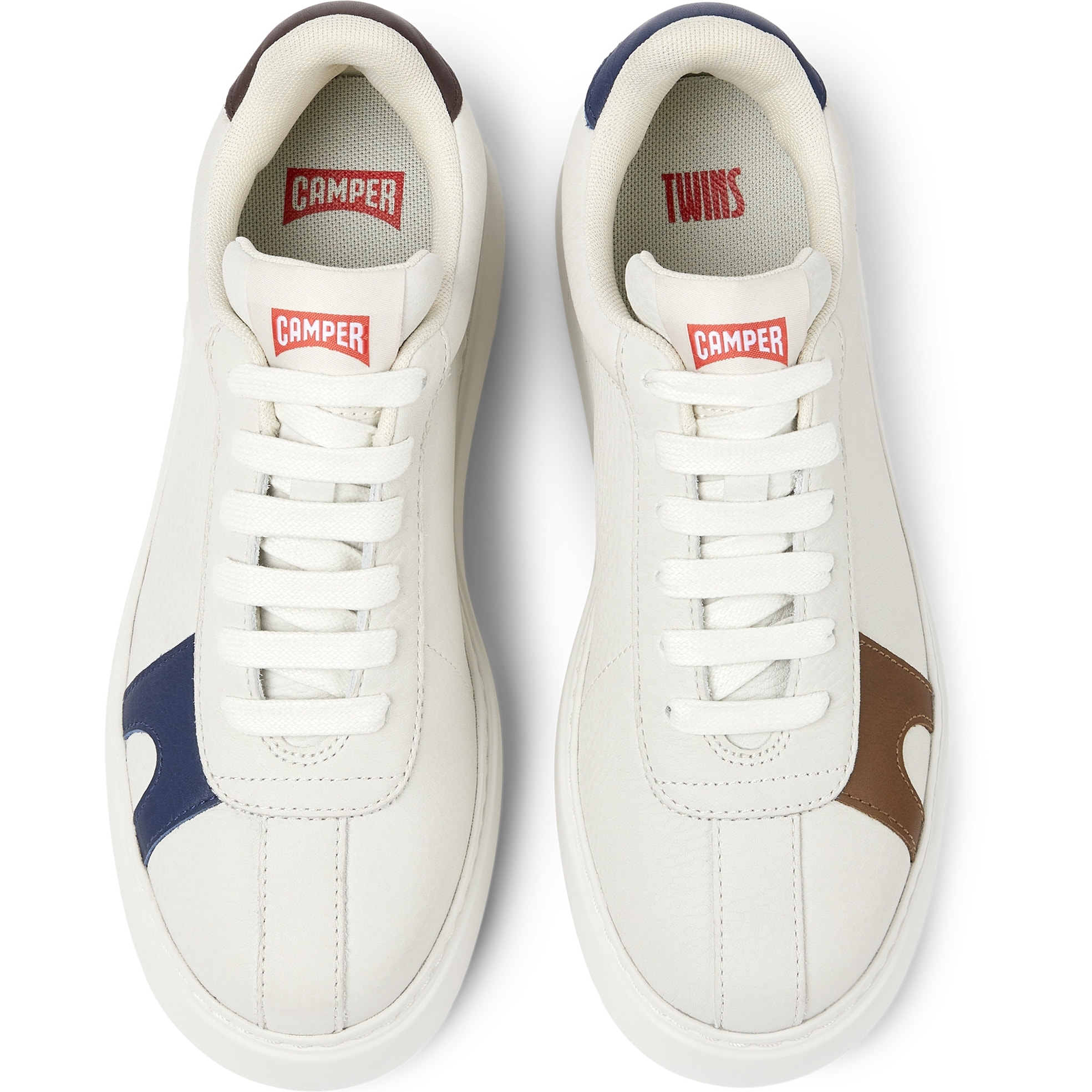 Sneakers - CAMPER Runner K21 Twins - Bianco - Pelle liscia