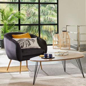 Table basse "Neile" 112x80 cm